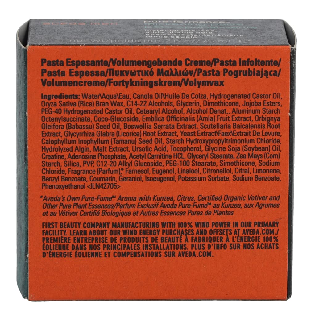 Aveda Men Pure Formance Thickening Paste 2.5 oz