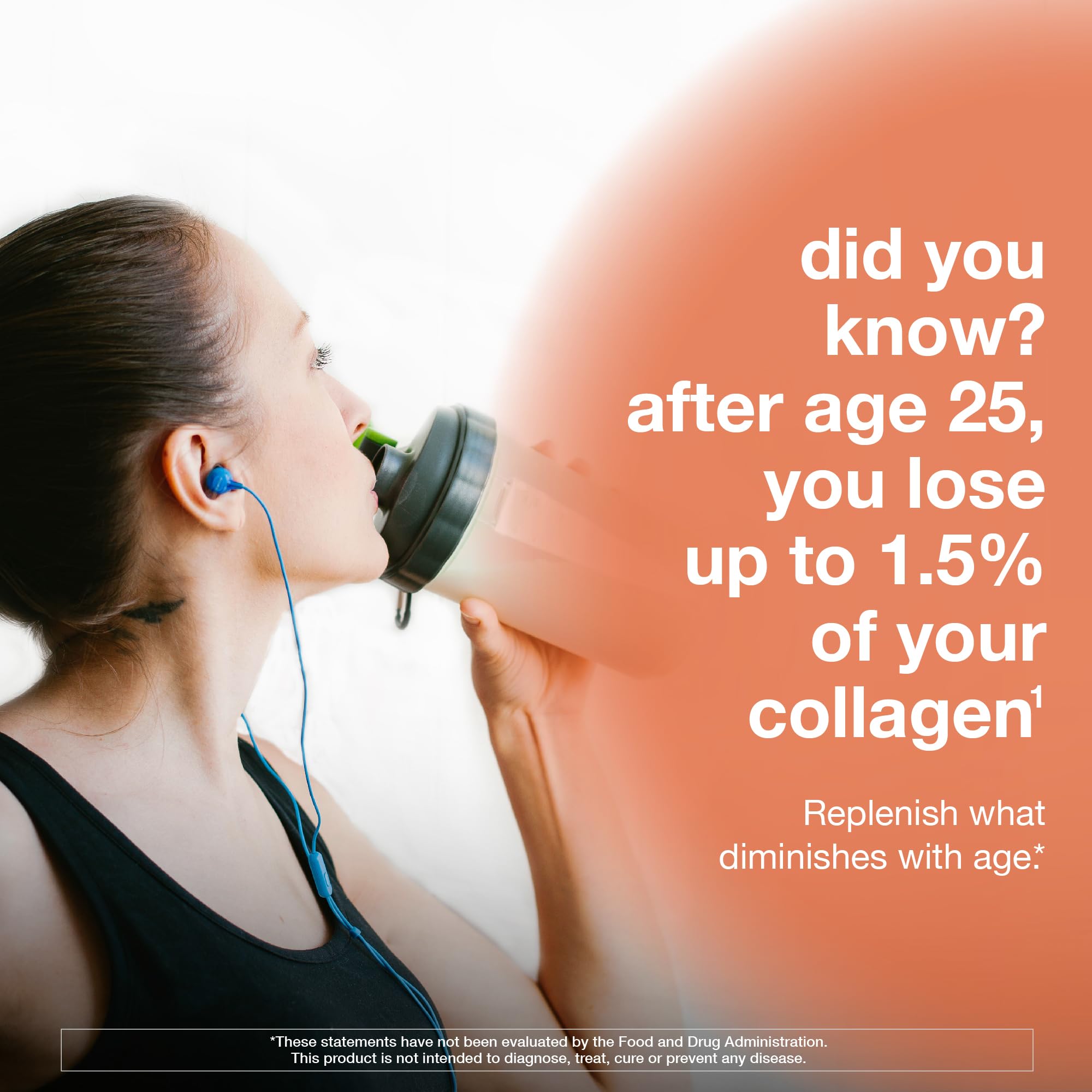 Youtheory Collagen Powder - Premium Collagen Supplement with Vitamin C & Biotin - Supports Healthy Hair, Nails, Skin & Joints* - Dairy, Soy & Gluten Free - Unflavored, 10 oz