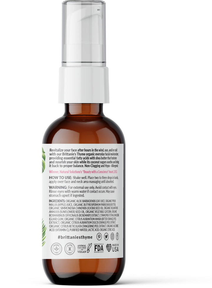 Mindful Beauty Organic Everyday Moisturizer (2 Oz)