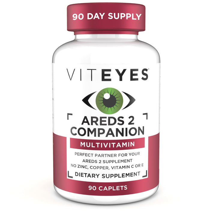 Viteyes Classic AREDS 2 Companion Multivitamin Supplement, Comprehensive Multivitamin Formula for AREDS 2 Users, 90 Capsules
