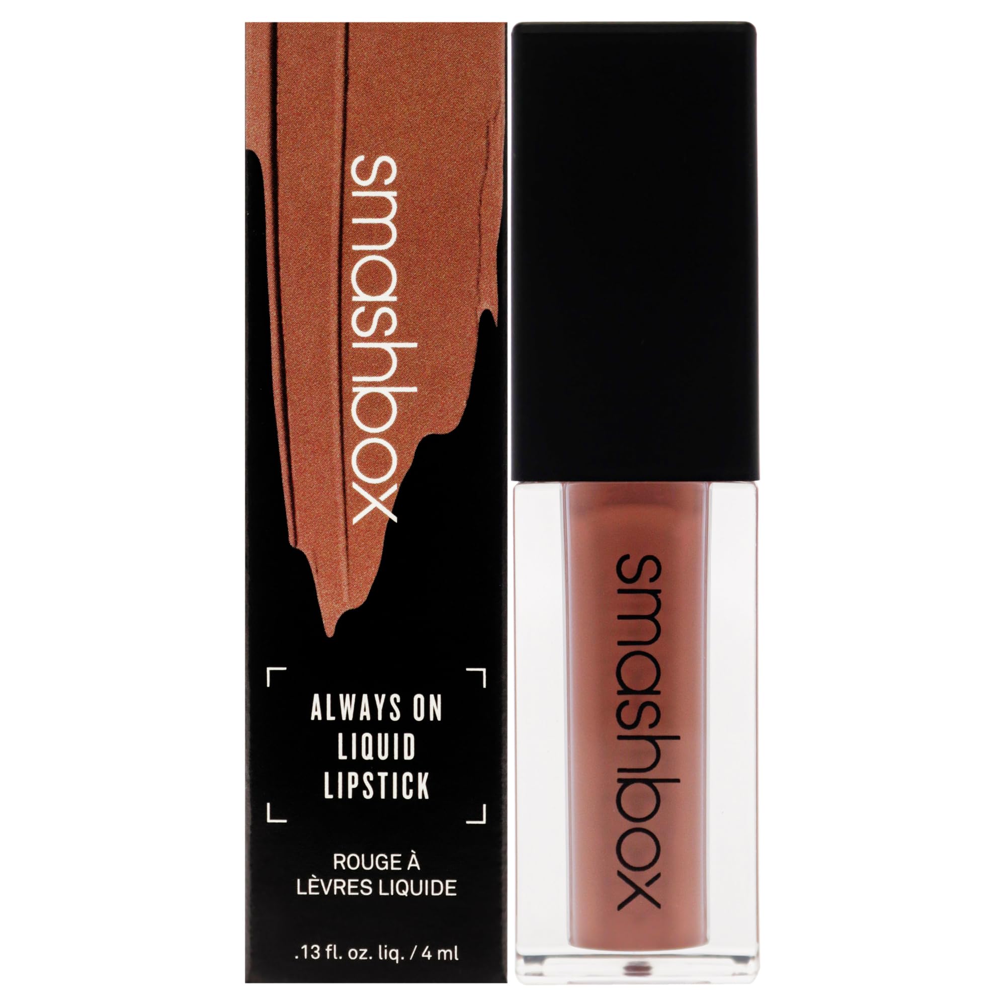 Smashbox Always On Liquid Lipstick, Matte Finish, 0.13 Fluid Ounce - Stepping Out