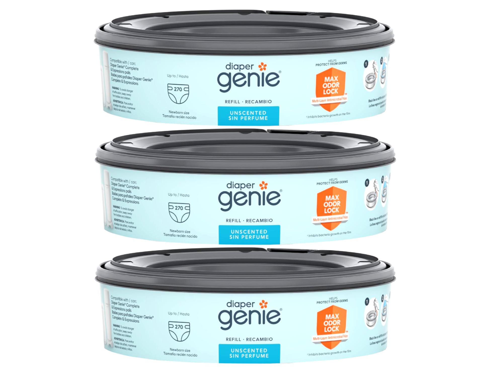 Playtex Diaper Genie Refill - 3 pk