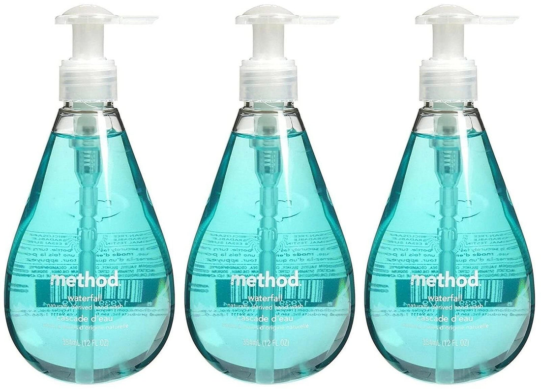Method Gel Hand Wash, Waterfall, 12oz, 3pk