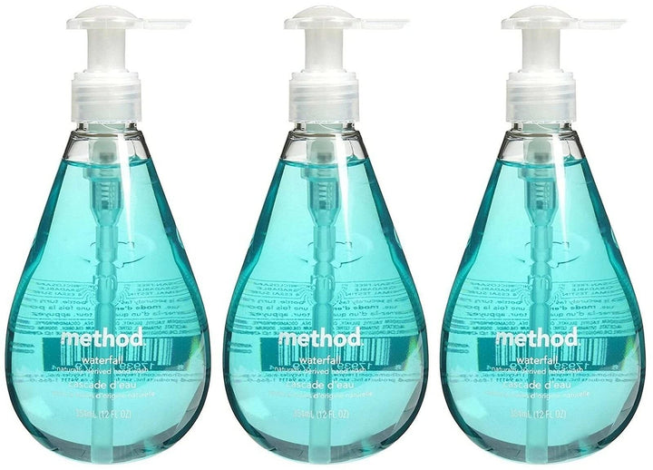 Method Gel Hand Wash, Waterfall, 12oz, 3pk