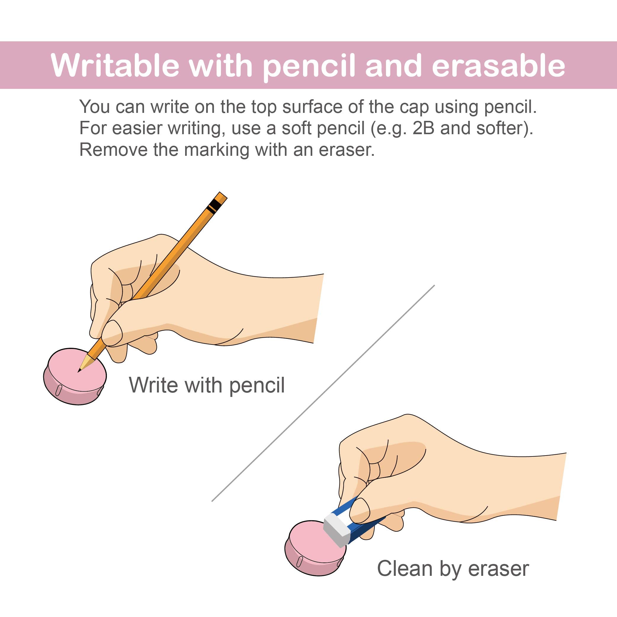 Maymom Solid Lids with Sealing Ring for Standard Sized Bottles; Bottles Lids Compatible with Medela Bottles, Ameda, and Small Sized Nuk, Playtex, Gerber Bottles; 8pc (Pink)