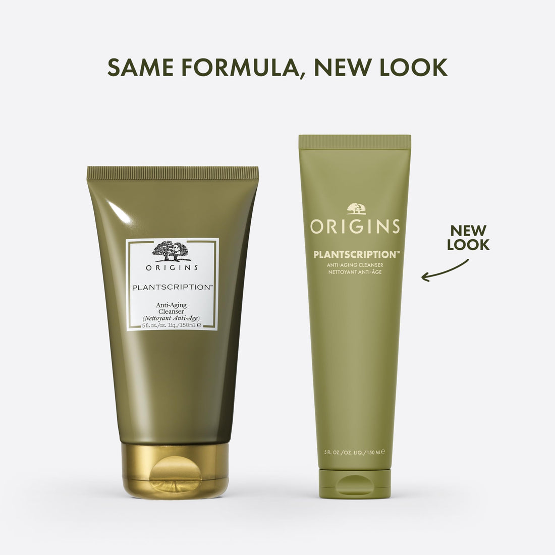 Origins Plantscription Anti-Aging Cleanser | Face Wash For All Skin Types | With Glycerin & Anogeissus, 5 Fl Oz