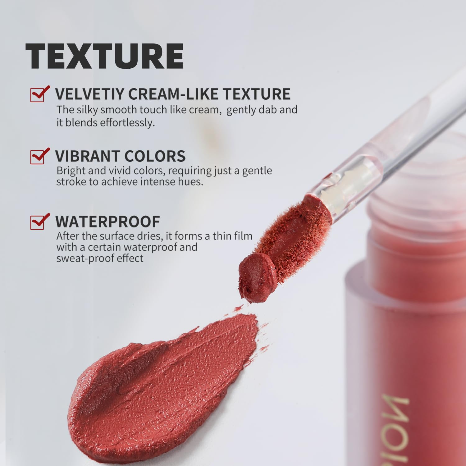 YOUNG VISION Nude Matte Lipstick – Velvety Liquid Lip Cream, Smooth Application, Comfortable Wear with a Soft Finish, Available in Nude & Vibrant Shades – Keeps Lips Soft and Hydrated