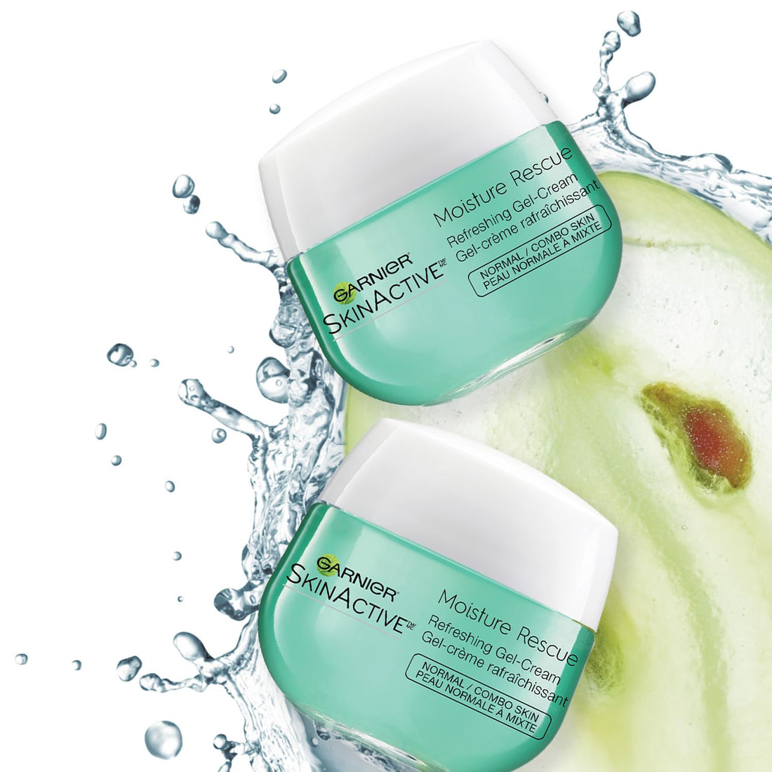 Garnier Skinactive Moisture Rescue Face Moisturizer Cream, Normal/Combo, 2 Count