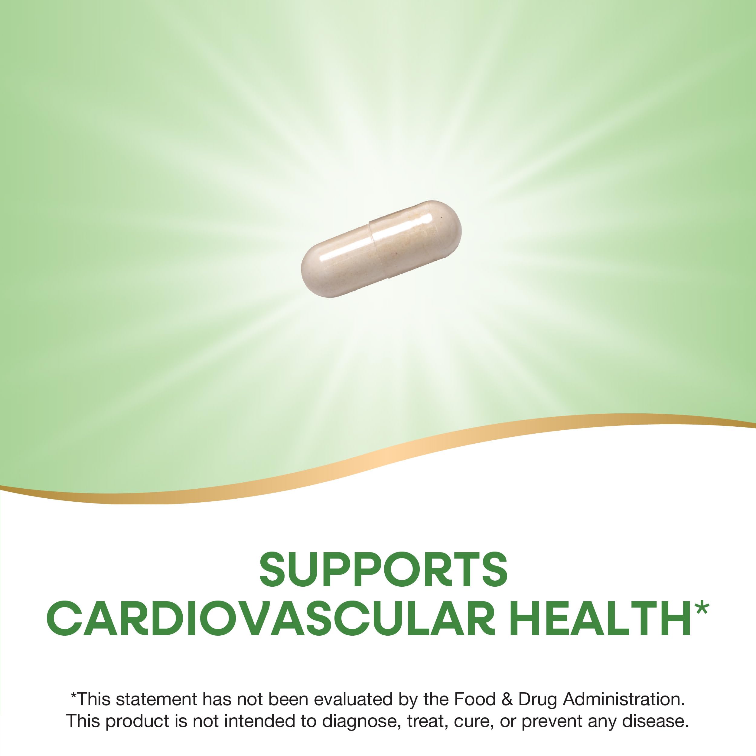 Nature's Way Garlic Bulb, Supports Heart Health*, Non-GMO Project Verified, 580 mg per Serving, Vegan, 100 Capsules (Packaging May Vary)