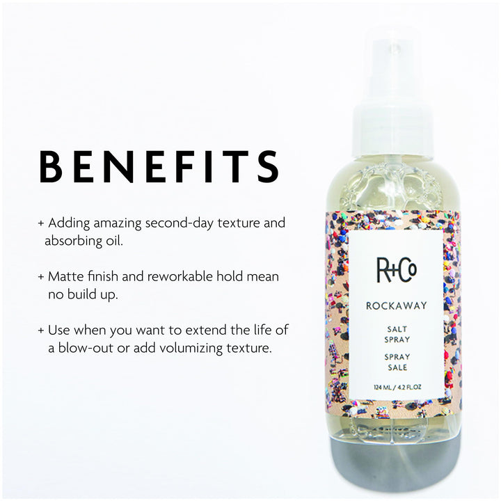 R+Co Rockaway Salt Spray, 4.2 Fl Oz