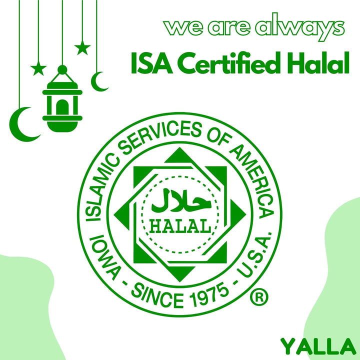 YALLA Halal Vitamins for Kids, Halal Kids Multivitamin Gummies, 45-90 Day Supply, Essential Vitamins with C, D3, Zinc for Immunity, B6 B12 for Energy, ISA Certified, Gelatin Free