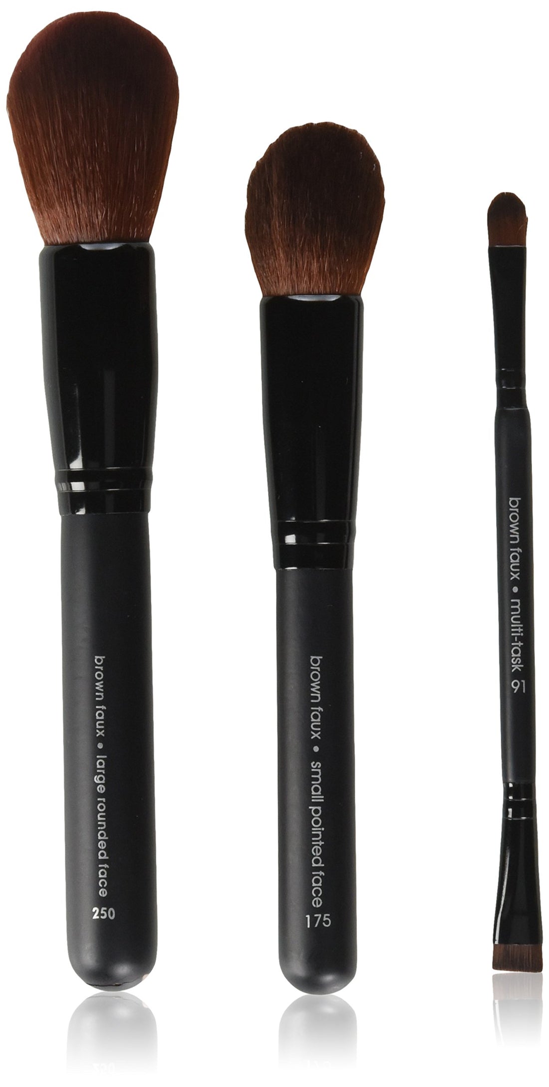 VEGAN LOVE Multi Task, Chubby Blender and Large Rounded Face Brush Set