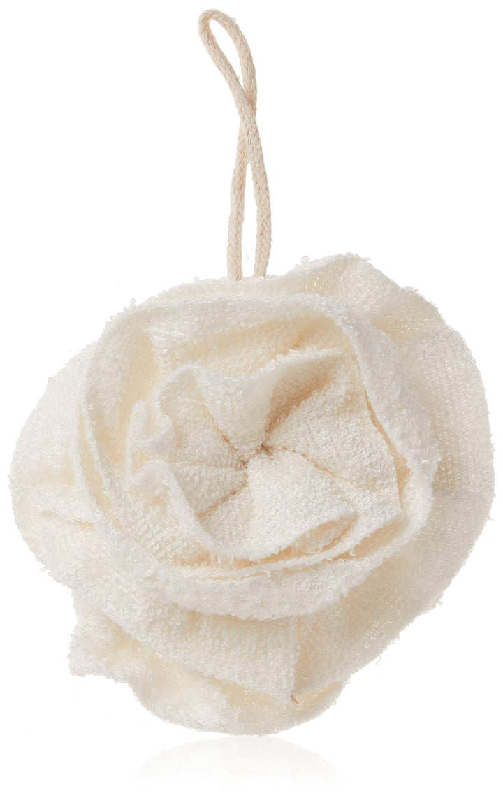 Urban Spa Natural Bamboo Bath and Shower Pouf