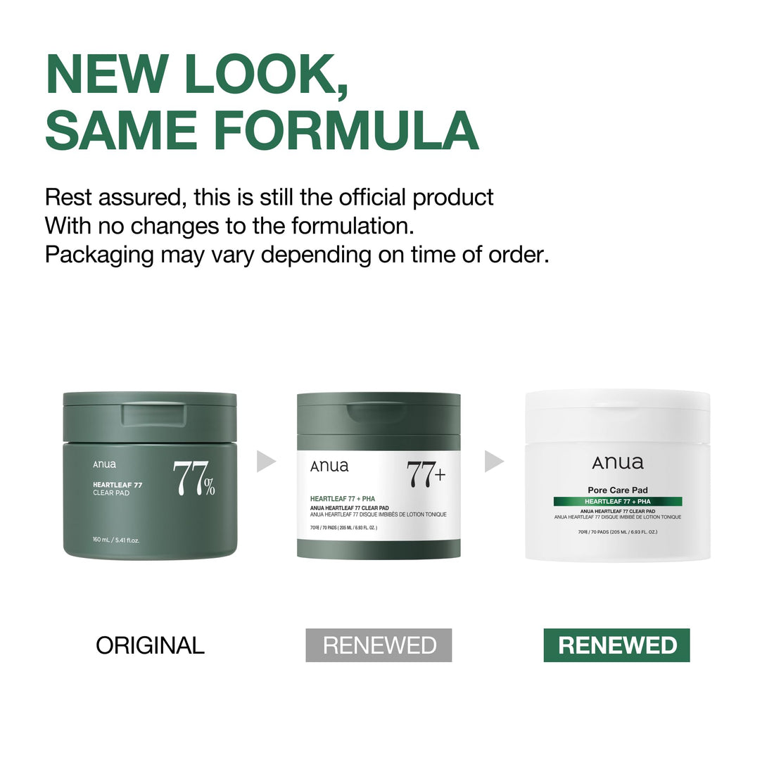 ANUA Heartleaf 77 Toner Pad 70 Sheets, PHA Dead Skin Care Low pH Daily Toner Pad exfoliating