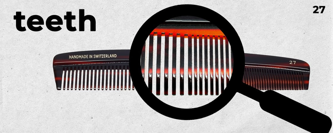 Hand-made tortoise comb #27