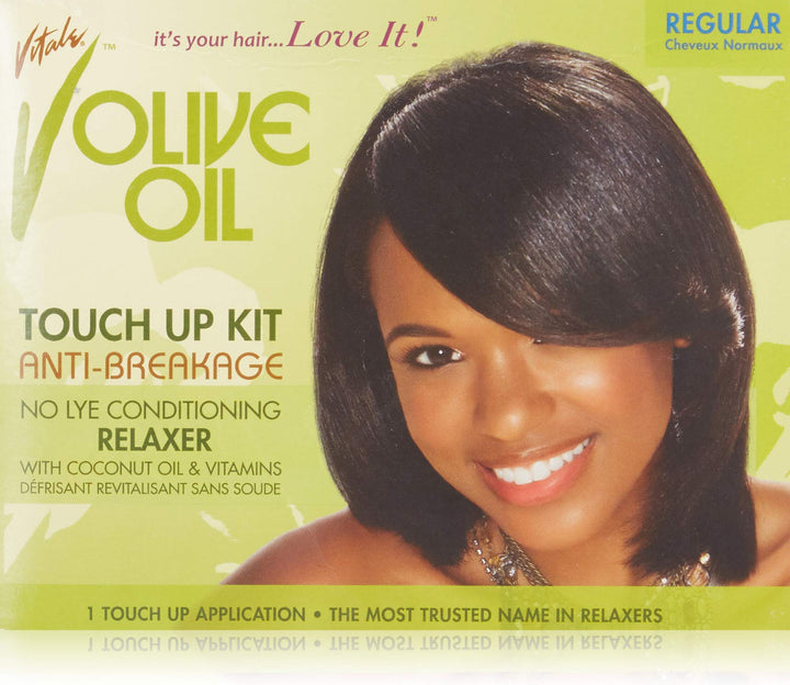 Vitale Olive Oil Relaxer Touch Up Kit, Regular