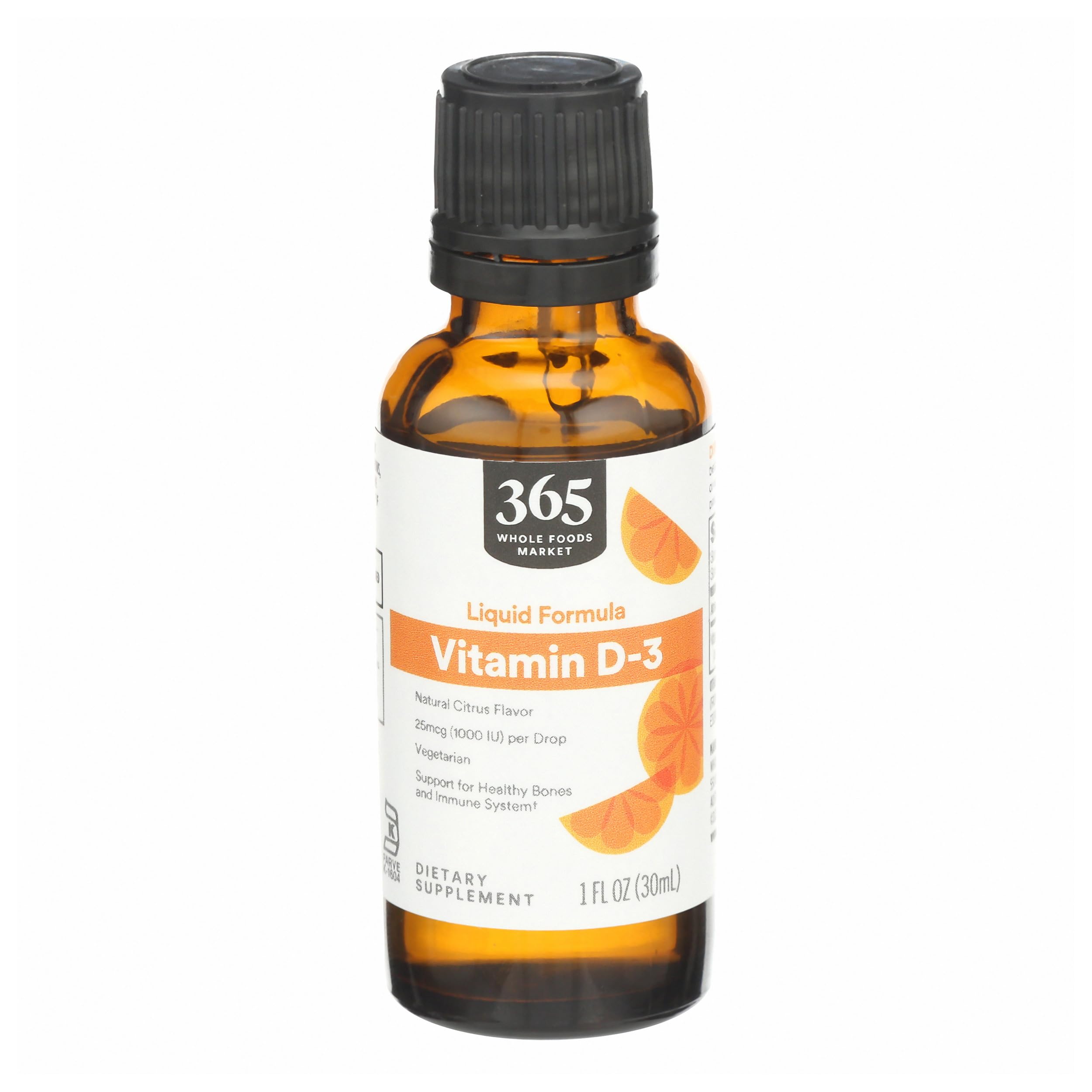 365 by Whole Foods Market, Vitamin D3 Citrus, 1 Fl Oz