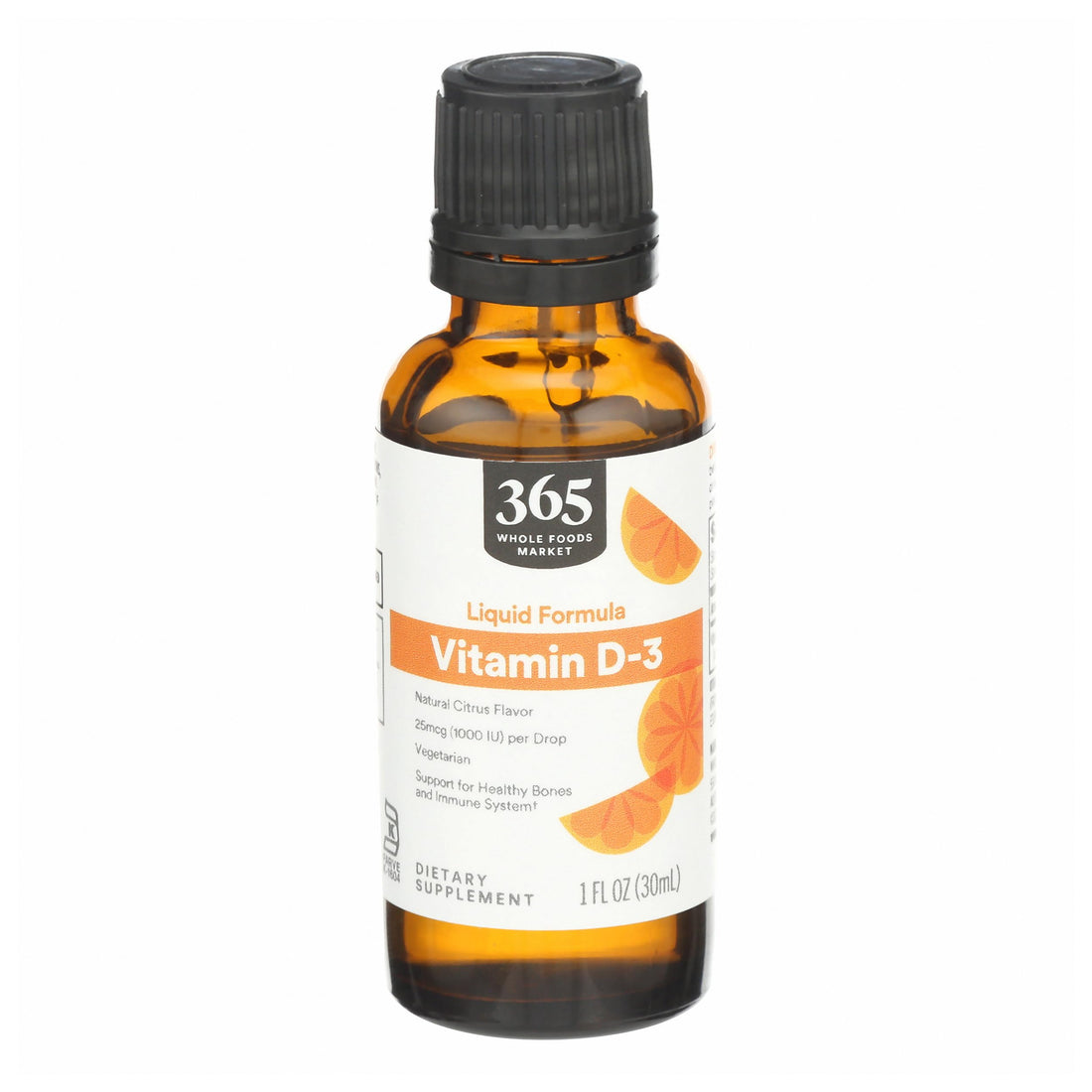 365 by Whole Foods Market, Vitamin D3 Citrus, 1 Fl Oz