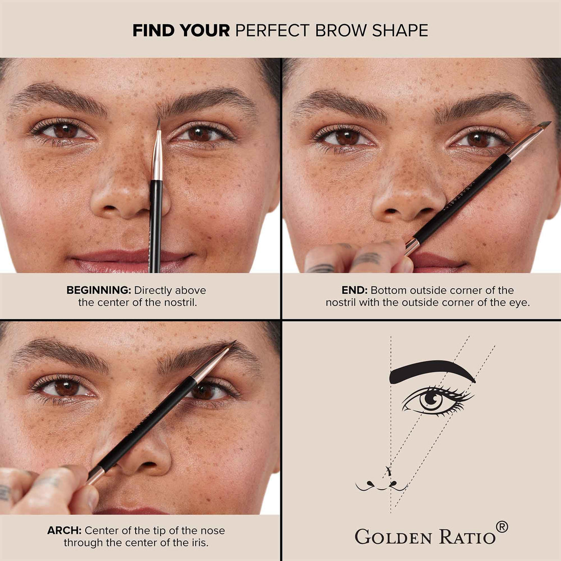 Anastasia Beverly Hills - Deluxe Mini Brow Definer - Blonde
