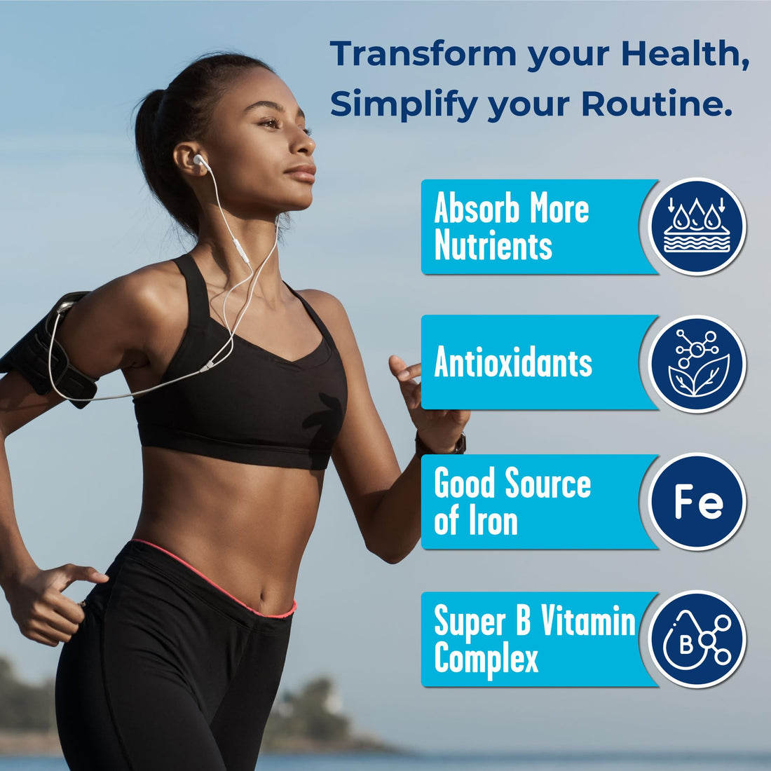 Grab The Gold Liquid Multivitamin Capsules - Fast Absorption, Energy Boost - 42 Fruits & Veggies, Good Source of Iron, Antioxidants