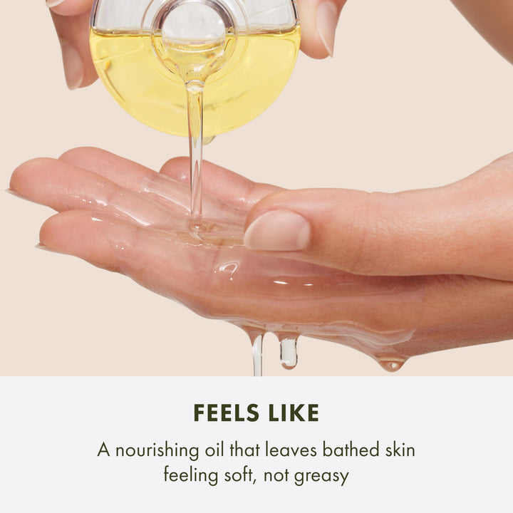 Origins Peace of Mind Relaxing Bath Oil | Softens & Nourishes | with Peppermint, Basil, & Eucalyptus Aromatherapy Essential Oils, 5 Fl Oz