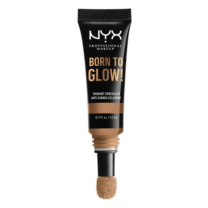 NYX PROFESSIONAL MAKEUP Born To Glow Radiant Concealer, Medium Coverage - Golden