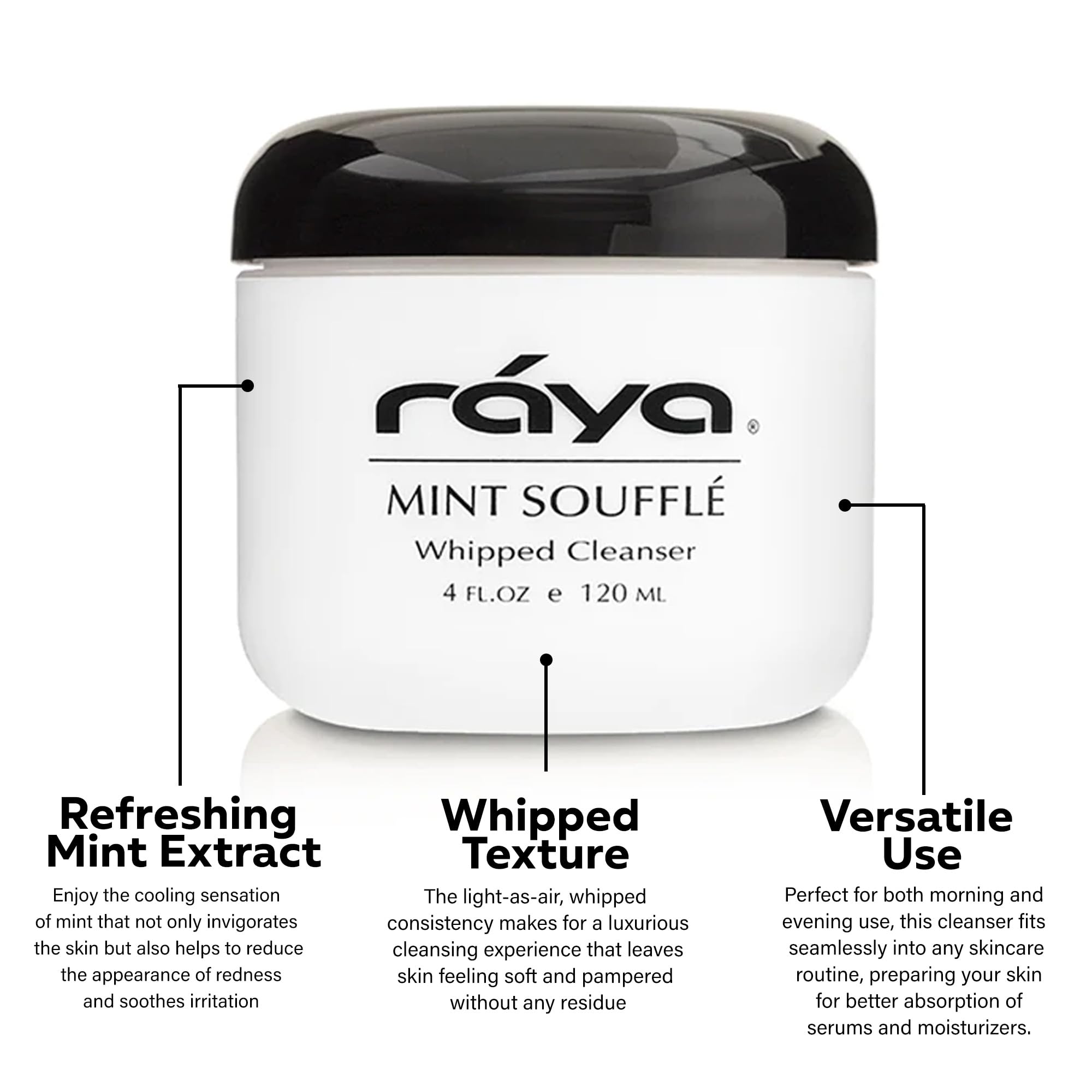 Mint Soufflãƒâ© Facial Cleanser 4 Oz (102)