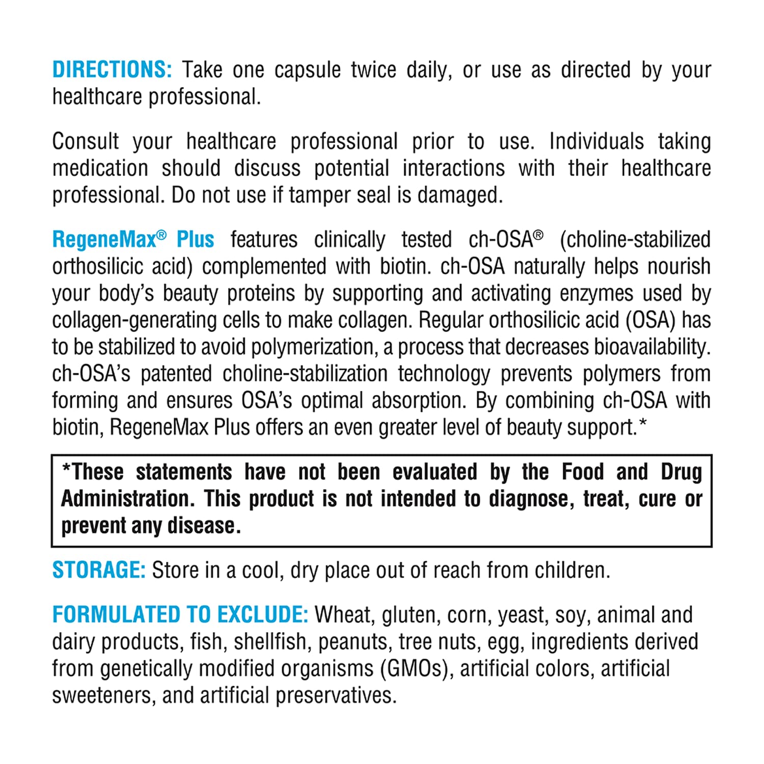 XYMOGEN RegeneMax Plus – Advanced Collagen Supplements with Biotin & Clinically Tested ch-OSA - Supports Skin, Hair, Nails & Bone Health - Collagen for Women & Men (120 Capsules)