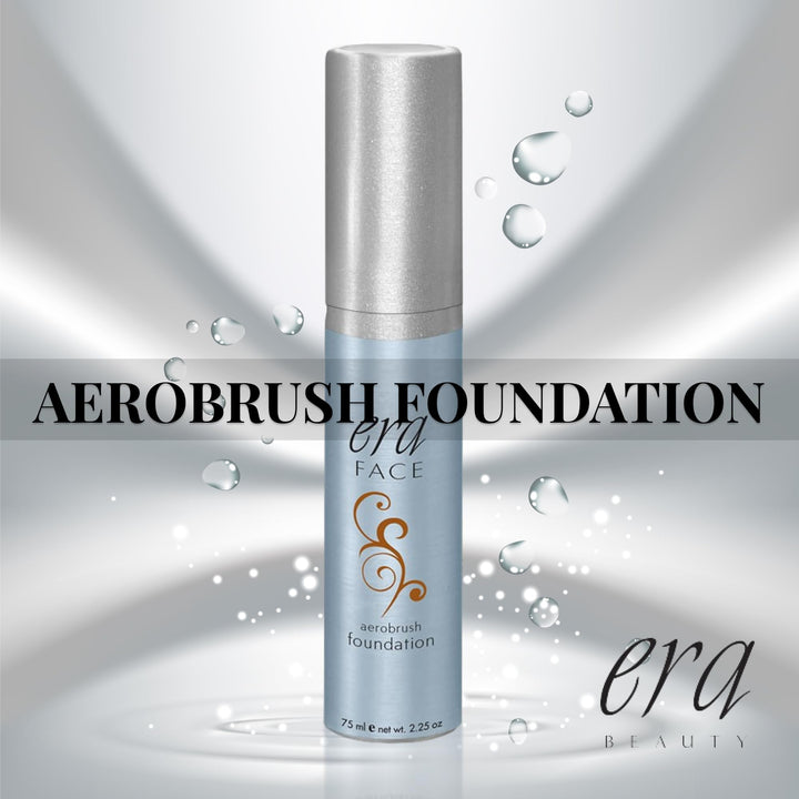 Era Face Aerobrush Foundation Makeup, R9 Chestnut, 2.25 Ounce