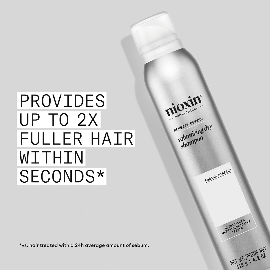 Nioxin Instant Fullness Dry Cleanser, 4.22 oz