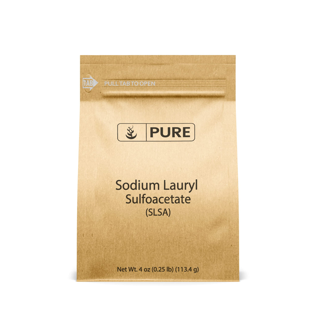 Sodium Lauryl Sulfoacetate (4 oz.) by Pure Organic Ingredients, Eco-Friendly Packaging, An Ideal Bath Bomb Additive, Gentle on Skin, Surfactant, Latherer