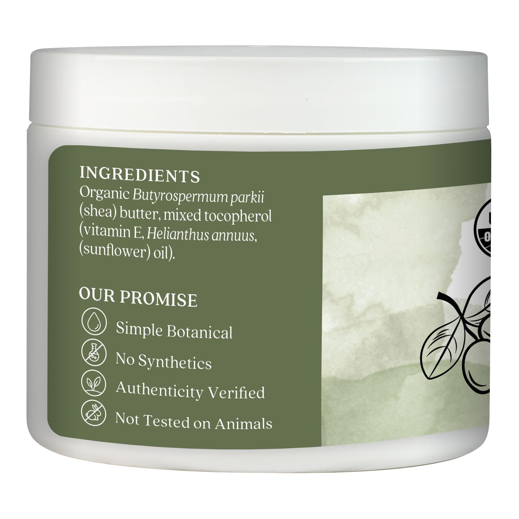 Aura Cacia, Organic Shea Butter, 3.25 oz (92 g)