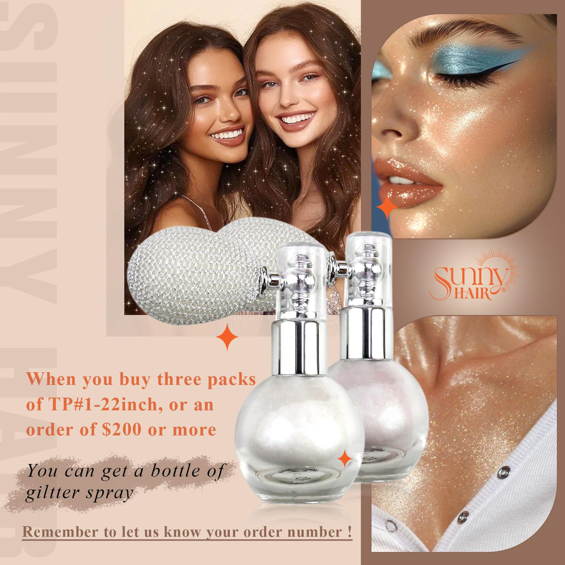 Sunny Brown Balayage Tape-in Human Hair Extensions 14inch Silky Straight Tape in Hair Extensions Glue in Human Hair Salon Style 2.5g/pc 20pcs/pack