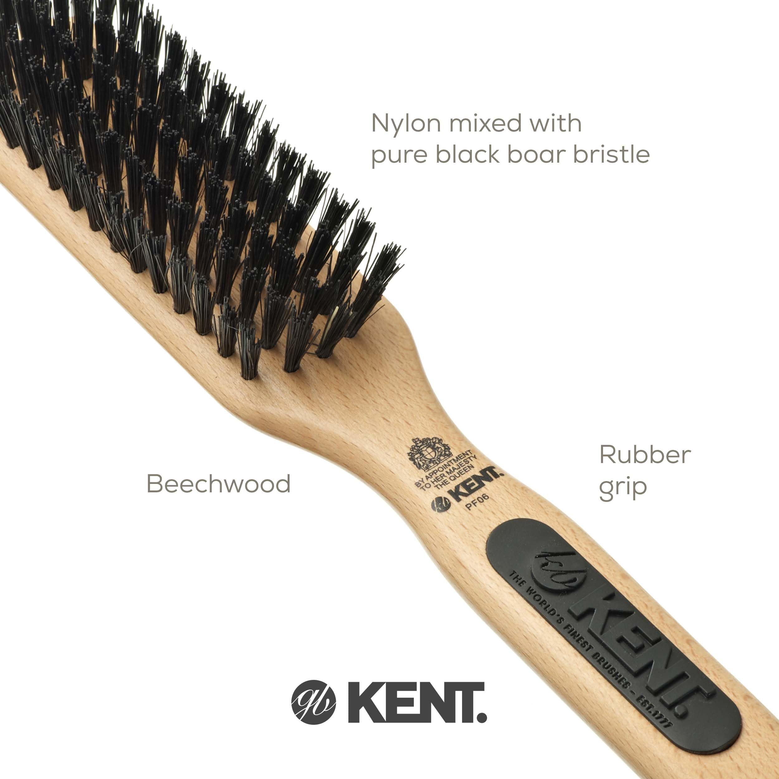 Kent PF06 Pure Bristle Narrow Brush