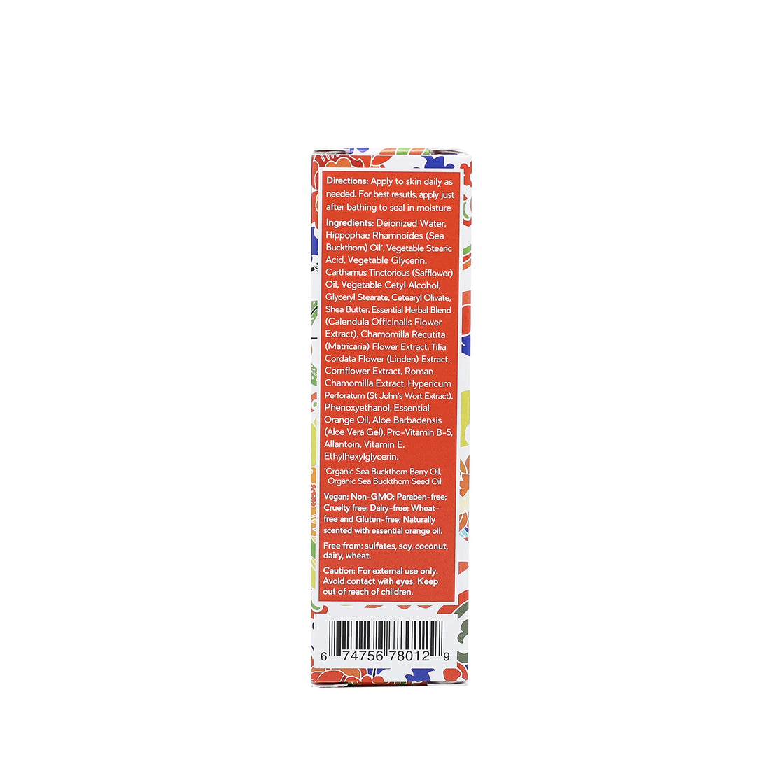 SeabuckWonders Organic Sea Buckthorn Facial Cream, 1 Ounce