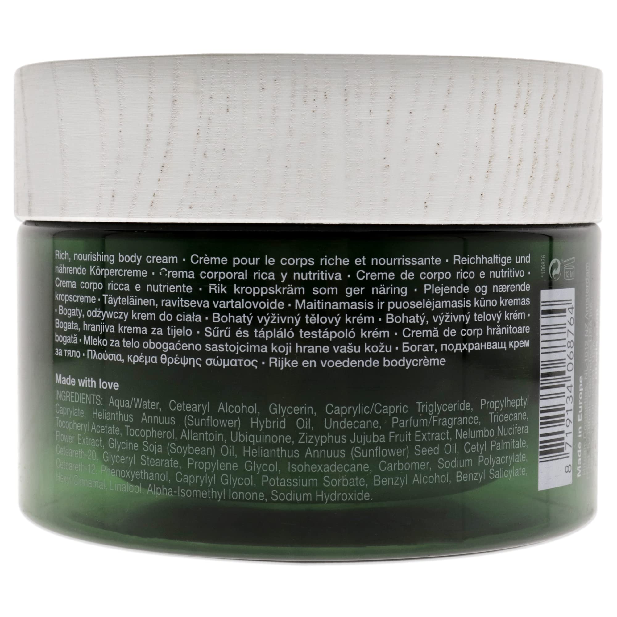 RITUALS Jing Body Cream - Nourishing Body Cream with Sunflower Oil, Sacred Lotus & Jujube - 7.4 Fl Oz