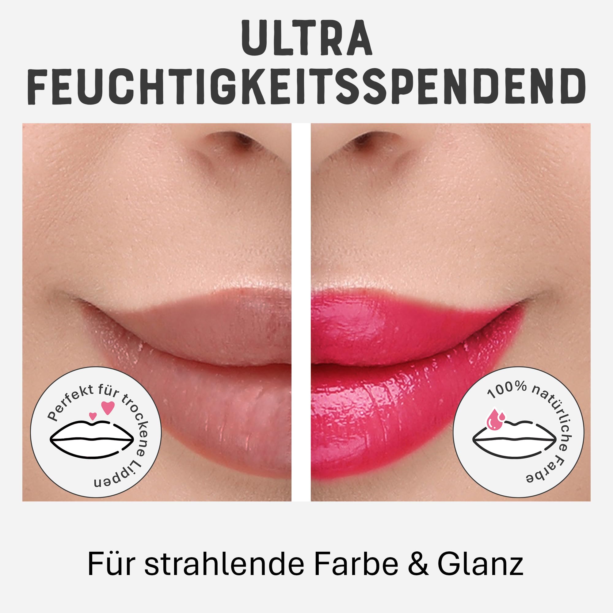 Dr. Lipp Superfood Lip Tint Sweet Potato 8ml – 4-in-ONE Ultra Moisturising Tinted Lip Balm, Lip Gloss, Cheek Blush & Glossy Eyeshadow – 100% Natural – Fragrance & Cruelty Free