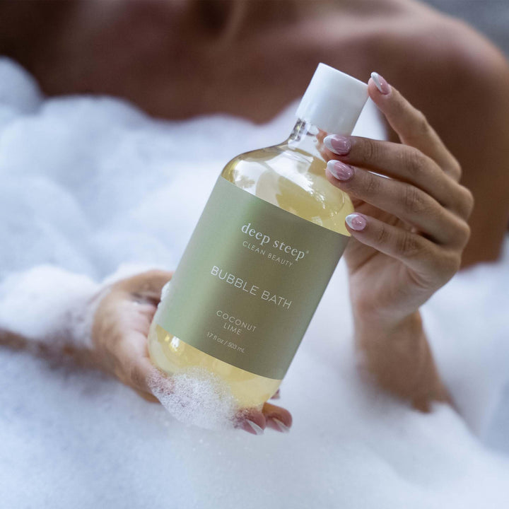 Classic Bubble Bath, Coconut Lime 17.5 fl oz by Deep Steep