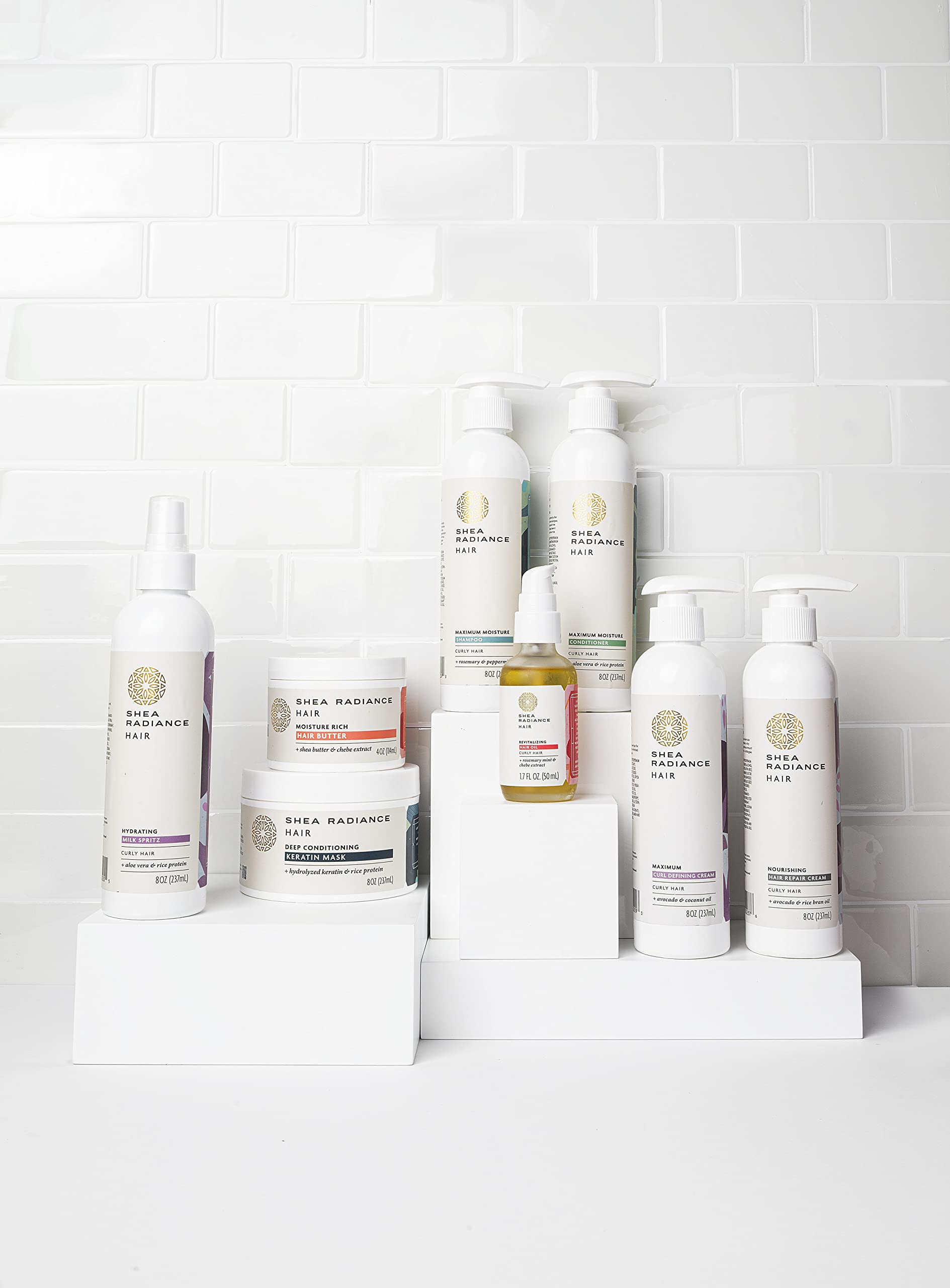 Shea Radiance Moisture Rich Hair Butter w/Unrefined Fair-Trade Shea Butter & Healing Essential Oils | 4oz