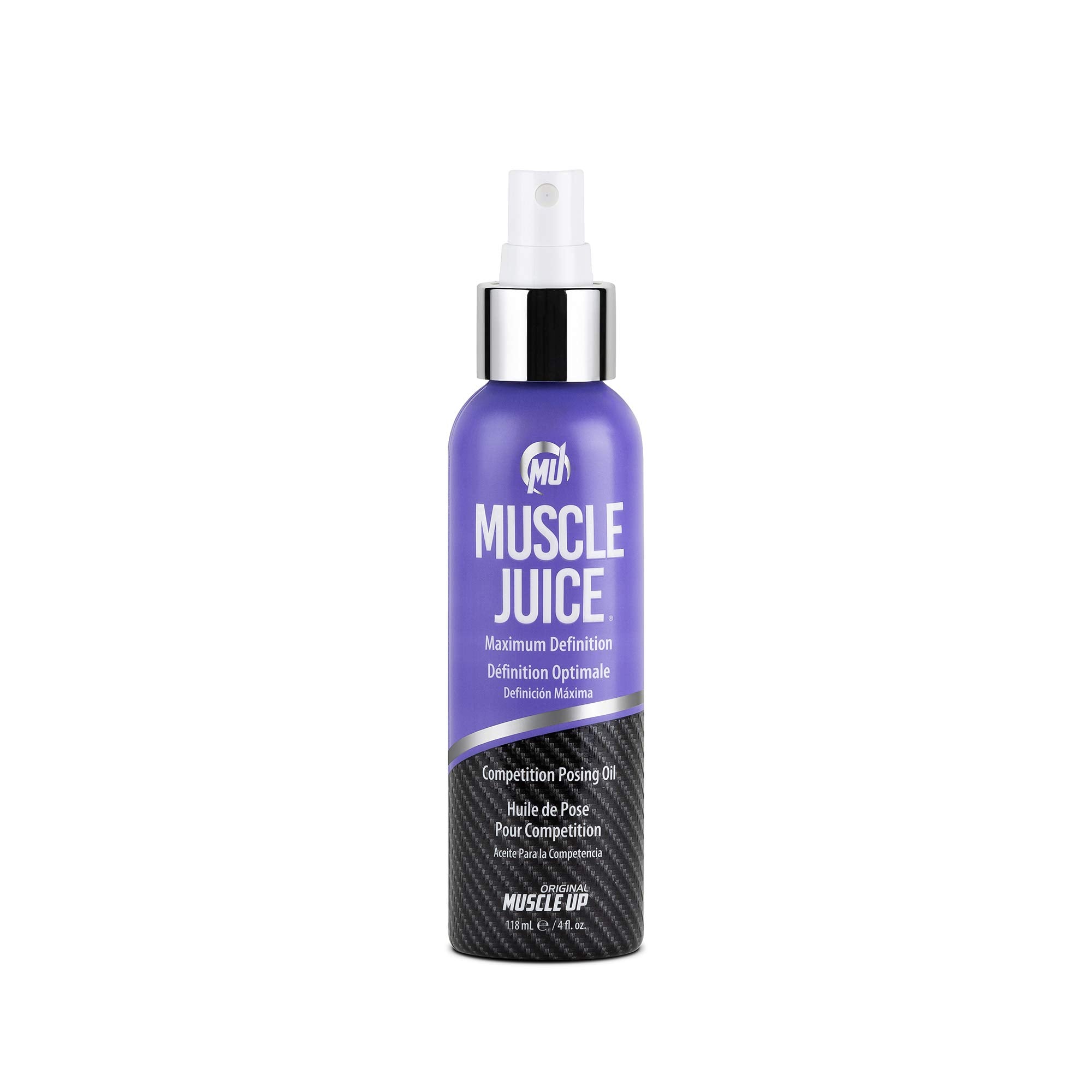 Muscle Juice Competition Posing Oil Maximum Definition 4 fl oz (118.5 ml)