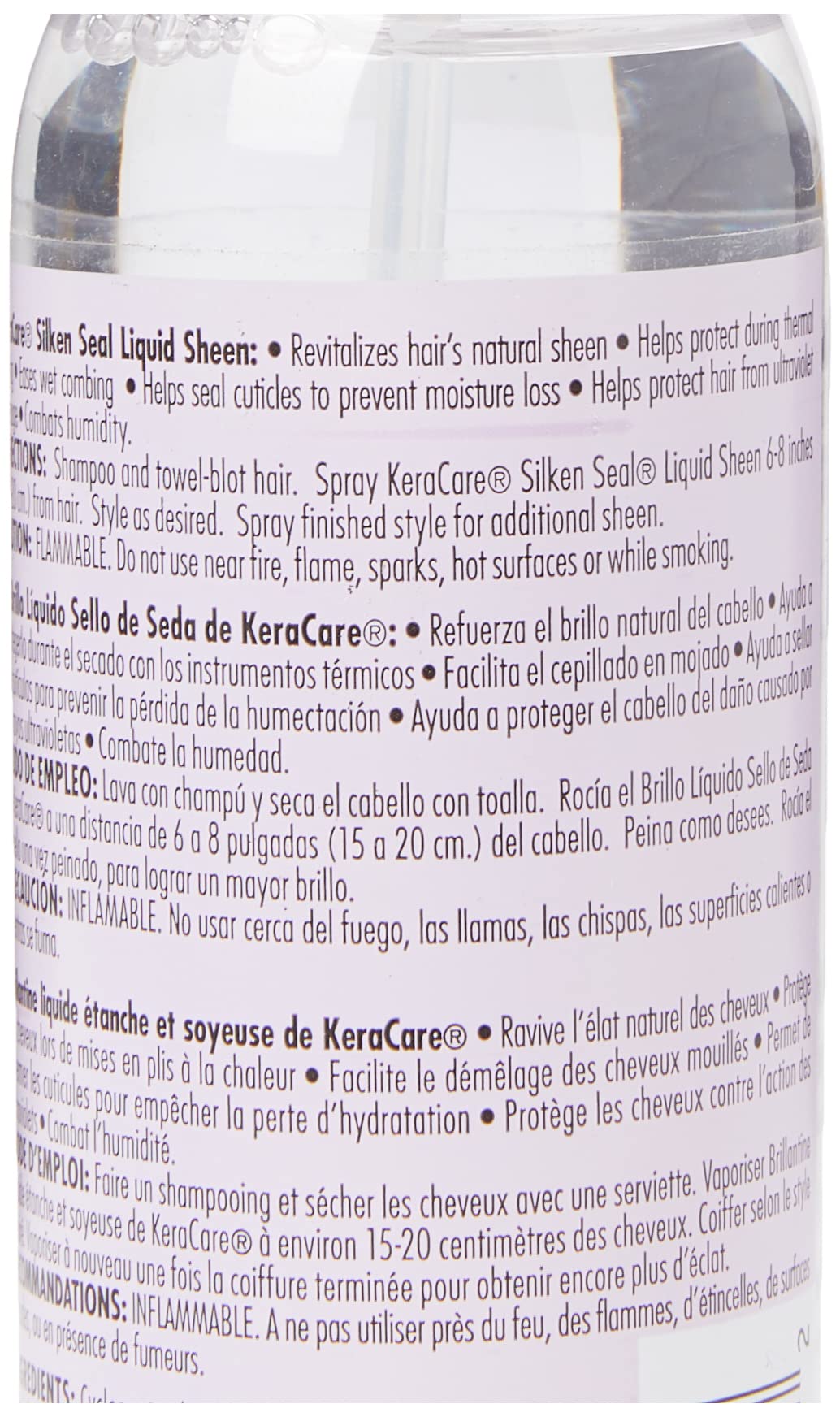 Keracare Silken Seal Liquid Sheen by Avlon 4 Ounce
