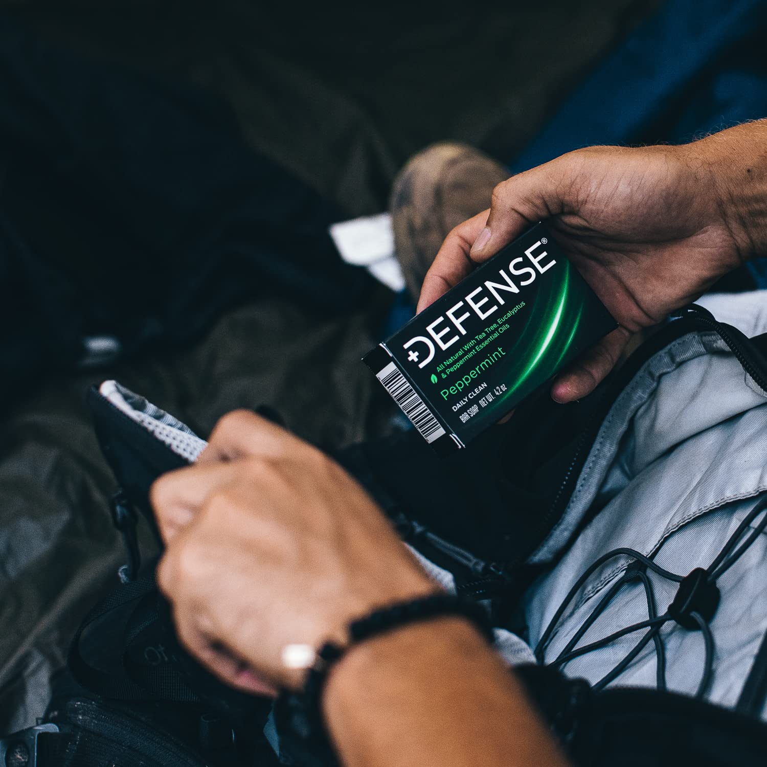 Peppermint : Defense Soap, Peppermint, 4 Ounce Bar (Pack of 5) - 100 Percent Natural Pharmaceutical Grade Tea Tree Oil and Eucalyptus Oil