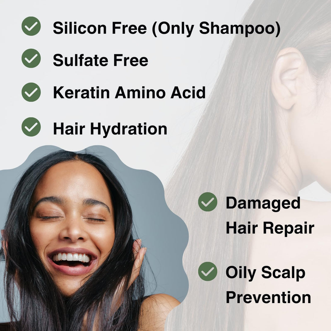 Moist Diane Keratin Shampoo and Conditioner Set for Hair Fall & Itchy Scalp Women & Men, Organic Hair Care w/Argan Oil & Plum Oil from Japan, Silicone & Sulfate Free, VOLUME & SCALP, 15.2 Fl Oz, 2EA