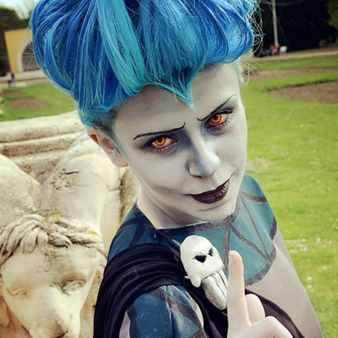 MEICOLY Light Grey Cream Face Body Paint,2.37Oz Large Tube Face Paint Zombie Makeup for Adults and Kids,Professional Face Painting for Halloween SFX Grayscale Homestuck Cosplay Makeup