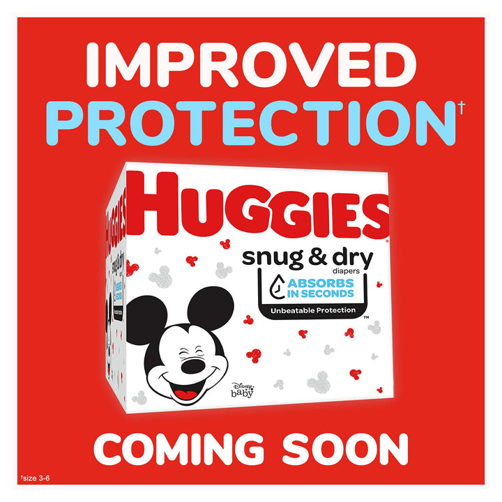 HUGGIES Snug & Dry Diapers, Size 5, 25 Count, JUMBO PACK (Packaging May Vary)
