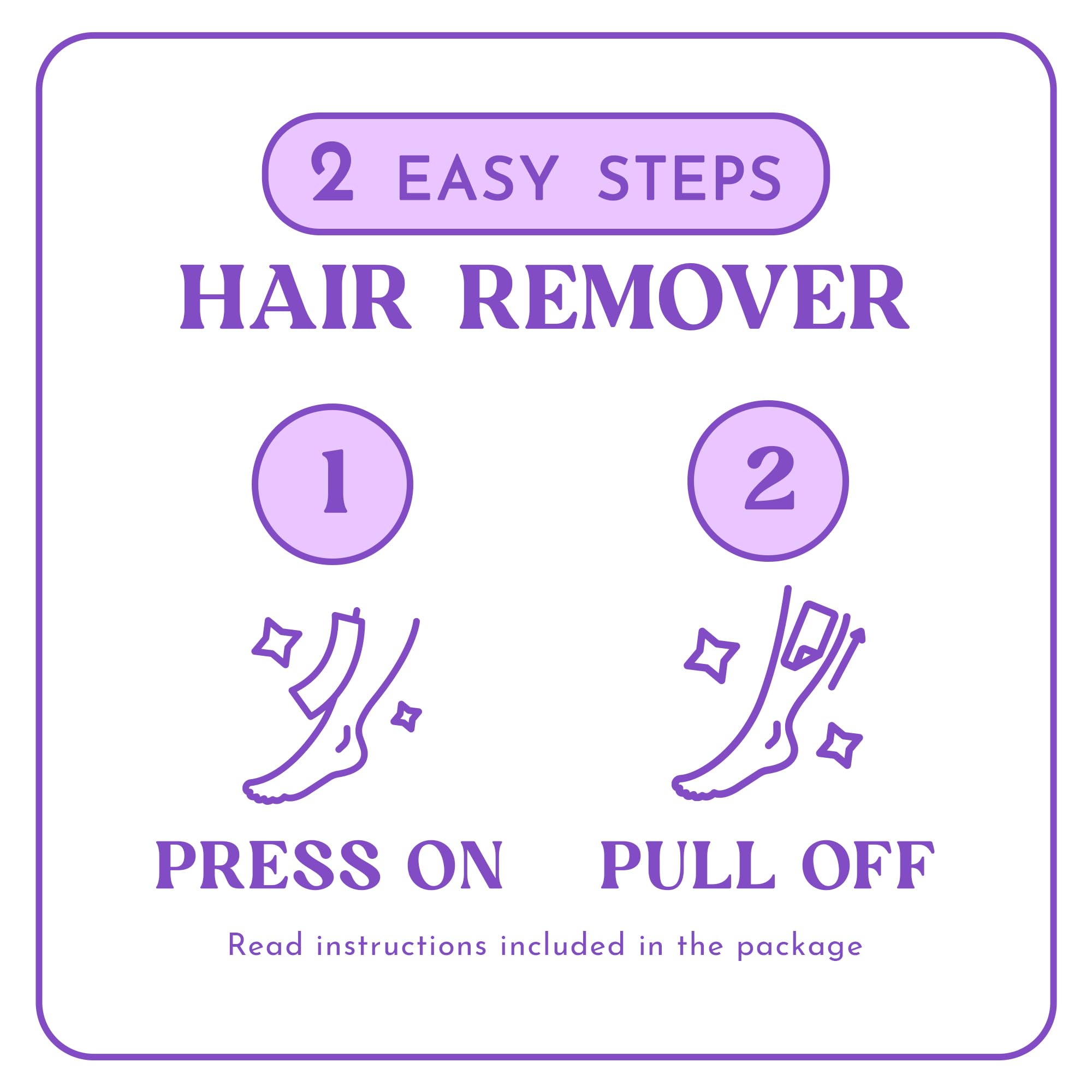 Moom Express Pre Waxed Strips for Legs & Body 20 strips (10 double sided)