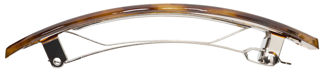 Tokyo Amber: France Luxe Belle Casual Rectangle Barrette - Tokyo Amber