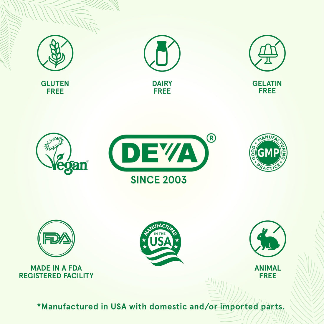DEVA Vegan Omega-3 DHA-EPA, from Micro Algae, Delayed Release, 90 Vegan Capsules (Pack of 2)
