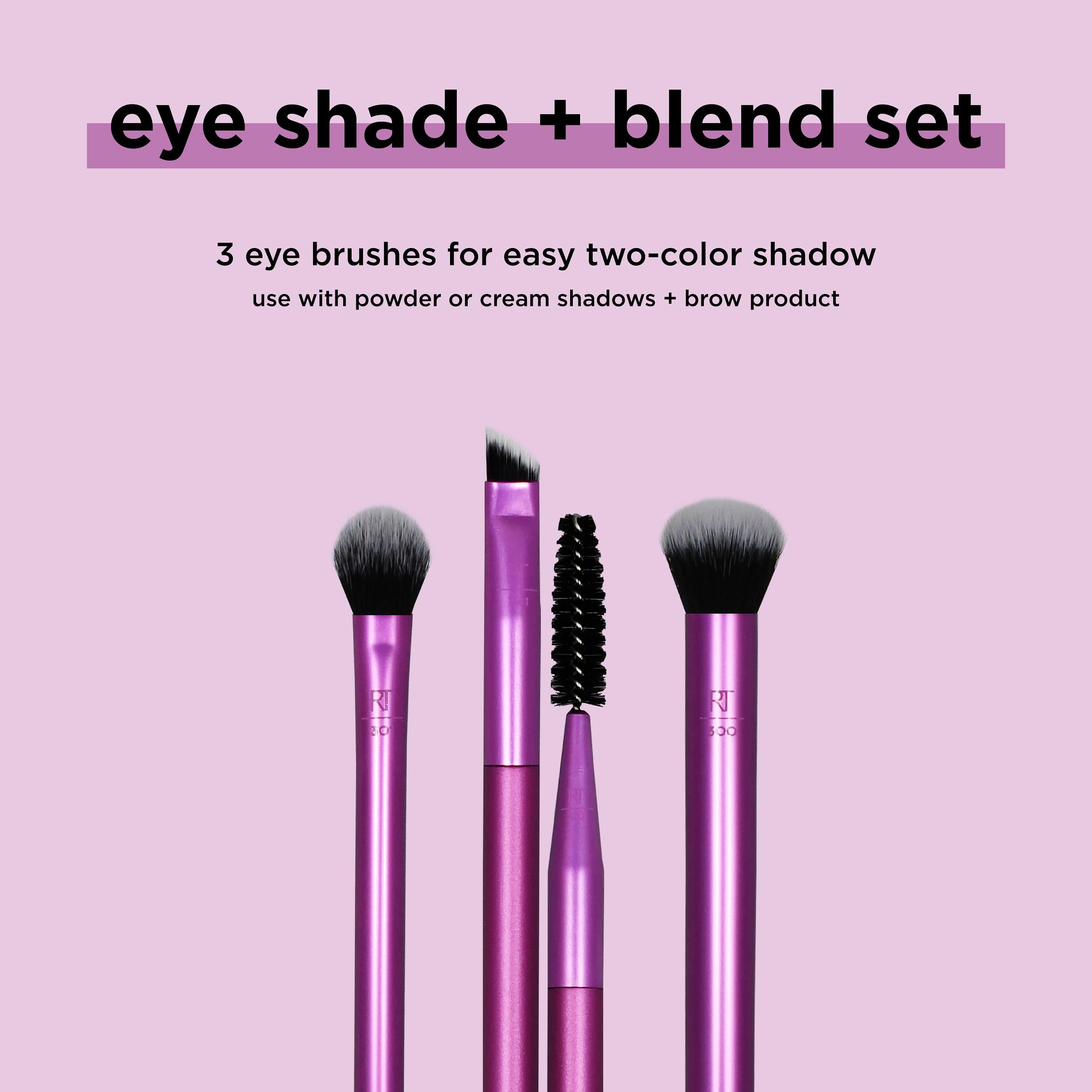 Real Techniques Eye Shade and Blend Set - Purple