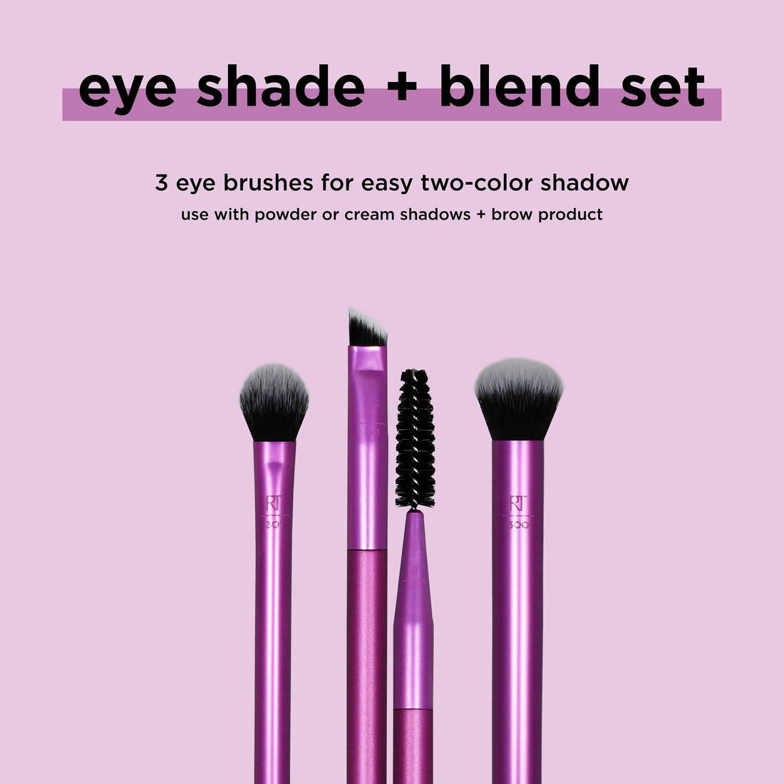 Real Techniques Eye Shade and Blend Set - Purple